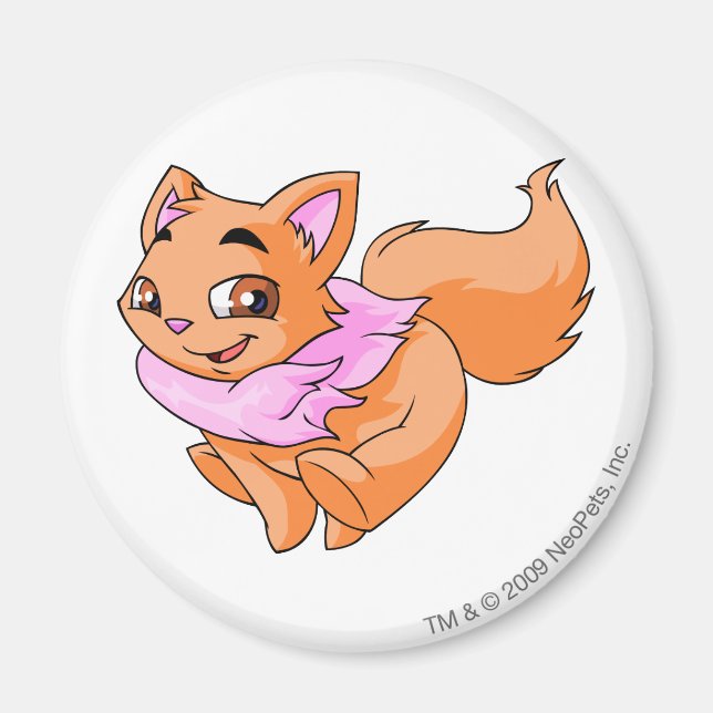 Wocky Orange Magnet (Vorne)