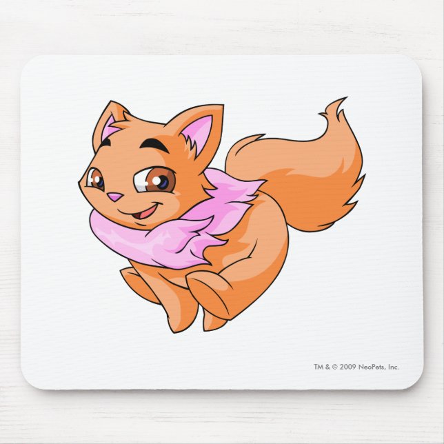 Wocky Orange Mousepad (Vorne)