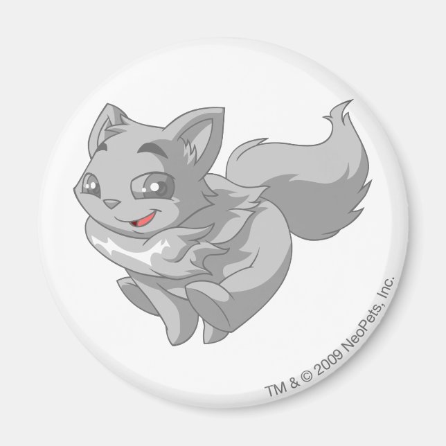 Wocky Silver Magnet (Vorne)