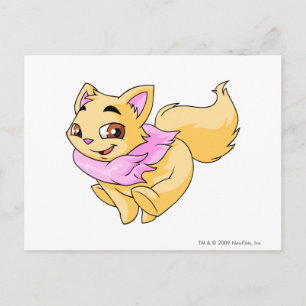 Wocky Yellow Postkarte