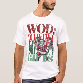 WOD Fun - Weihnachtsversion der Fitness T-Shirt