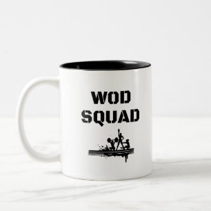 WOD GRUPPE - Crossfit-Inspiriertes einzigartiges Zweifarbige Tasse