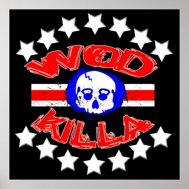 WOD Killa - Kettle Skull Poster vom RX Projekt (Vorne)