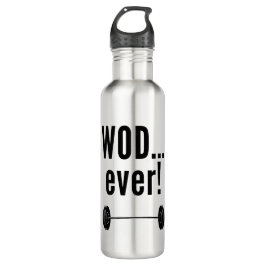 WODever! - Crossfit-Inspirierte Neuheits-Geschenke Edelstahlflasche