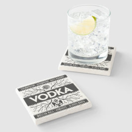 Wodka-Untersetzer Steinuntersetzer