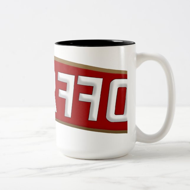 Wodka Zweifarbige Tasse (Rechts)