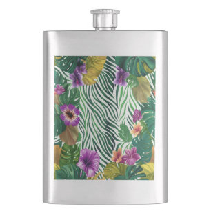 Wogende Dschungel-Harmonie Flachmann