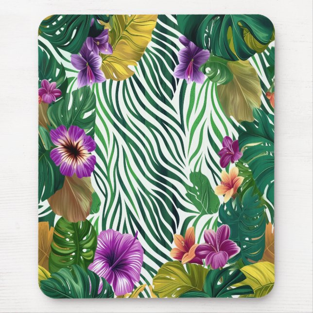 Wogende Dschungel-Harmonie Mousepad (Vorne)