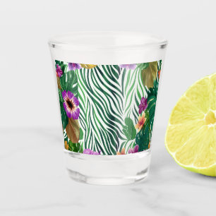 Wogende Dschungel-Harmonie Schnapsglas