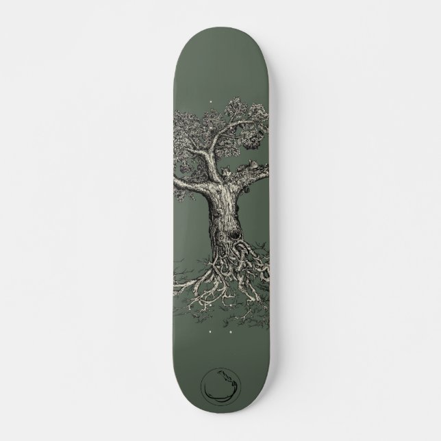 Woher kommen Katzen: Skateboard Deck (Vorne)