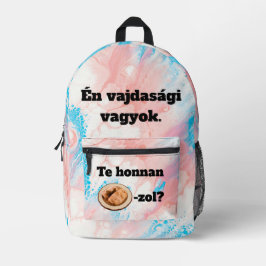 Woher kommst du? Rucksack