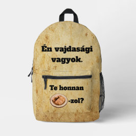 Woher kommst du? Rucksack