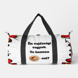 Woher kommst du? Sporttasche Duffle Bag