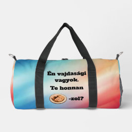 Woher kommst du? Sporttasche Duffle Bag