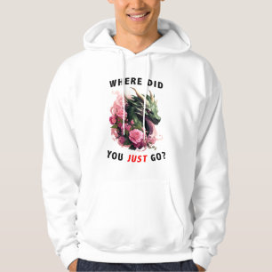 Wohin bist du gerade gegangen - Grouchy Edition Hoodie