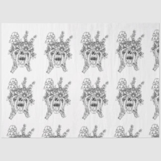 Wohin gehen die Blume? Seidenpapier