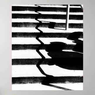 Wohin gehen die Treppen? Poster