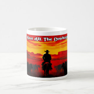 Wohin sind all die Cowboys gegangen? - Design 1 Kaffeetasse