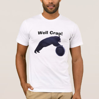 Wohler Mist! Schwarzer Bär gegen Zufuhr-Fass-Shirt T-Shirt