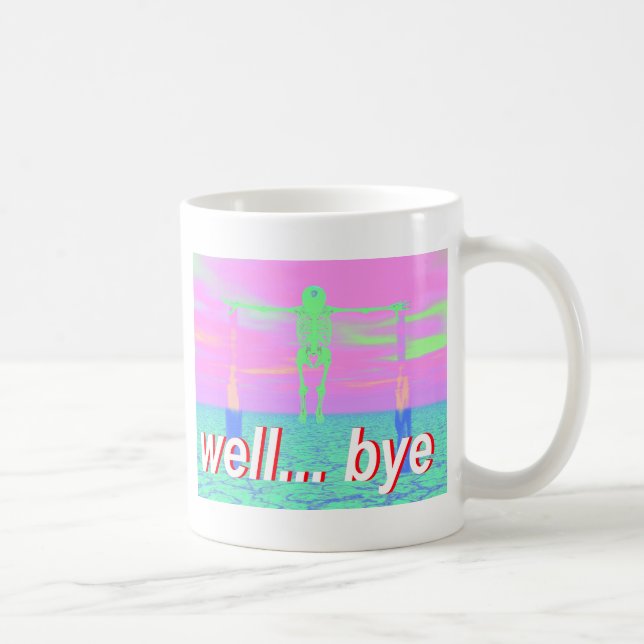 wohles abgelegenes Skelett Tasse (Rechts)