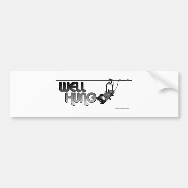 Wohles Hung (Ellipsoidal) Autoaufkleber (Vorne)