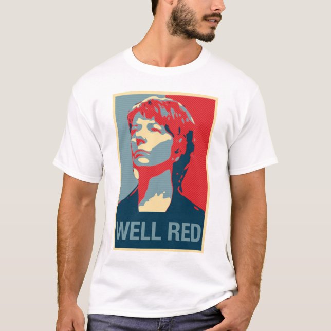 Wohles Rot Julia Gillard T-Shirt (Vorderseite)