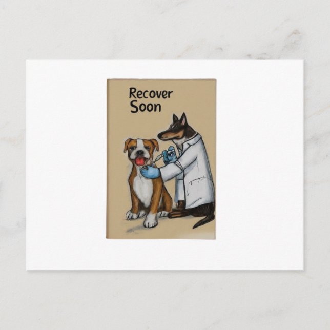 Wohlfühlkarte Postkarte (Vorderseite)