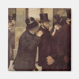 Wohlhabende Männer an der Börse (von Edgar Degas) Magnet