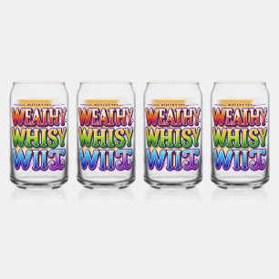 Wohlhabender Whimsy Wit Dosenglas