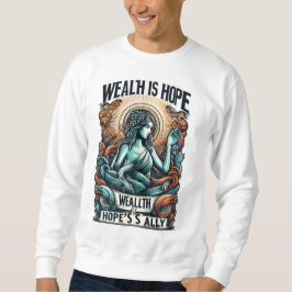 Wohlstand ist der Verbündete der Hoffnung Sweatshirt
