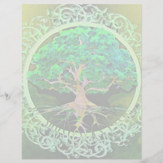 Wohlstand und Gesundheit des Lebens Flyer (Vorne)