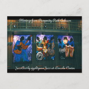 Wohlstandspfad Ashram Segen Postkarte