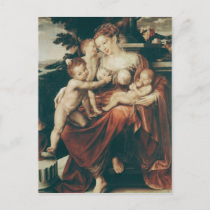 Wohltätigkeit, 1544-58 postkarte