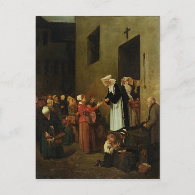 Wohltätigkeit, 1851 postkarte (Vorderseite)