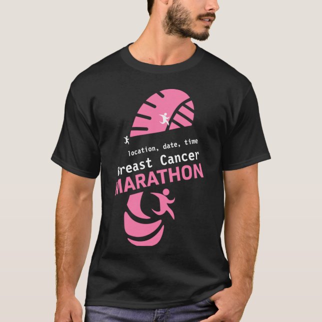 Wohltätigkeit Marathon Werbeartikel T-Shirt (Vorderseite)