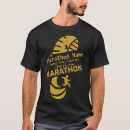 Wohltätigkeit Marathon Werbeartikel T-Shirt