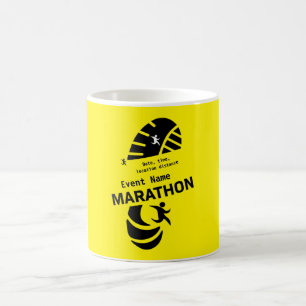 Wohltätigkeit Marathon Werbeveranstaltung Merch Kaffeetasse