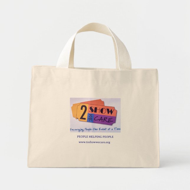 Wohltätigkeit Mini Stoffbeutel (Vorne)