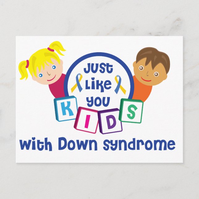 Wohltätigkeit Postkarte (weiß) (Vorderseite)