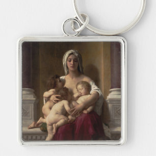 Wohltätigkeit von William Adolphe Bouguereau Schlüsselanhänger