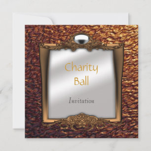 Wohltätigkeitsball-Einladung Einladung