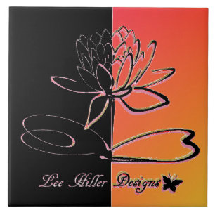 Wohndekorations-Accessoires Sonnenaufgang Koralle Fliese