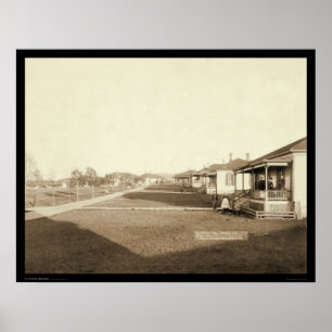 Wohngebiet Fort Meade SD 1889 Poster