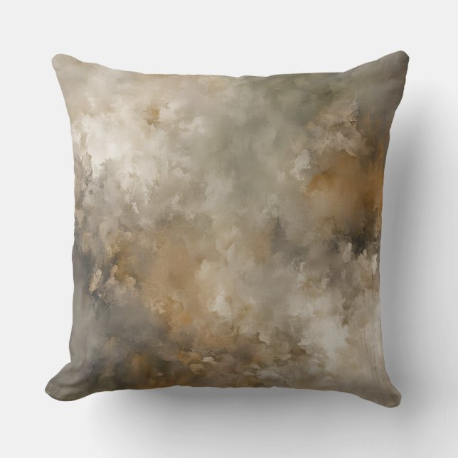 Wohngestaltung der neutralen Erd-Tone-Farben Kissen (Vorderseite)