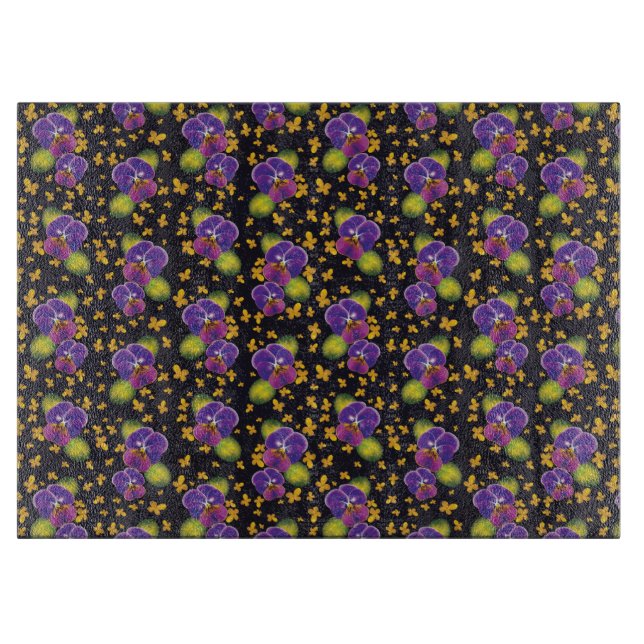 Wohngestaltung des Violettfarbenmusters Schneidebrett (Vorderseite)