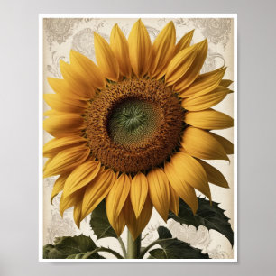 Wohngestaltung Frische Sonnenblumen Blume Mendrisi Poster