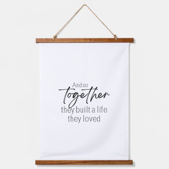 Wohngestaltung Führungskraft Suite Wandteppich Mit Holzrahmen (Vorderseite)