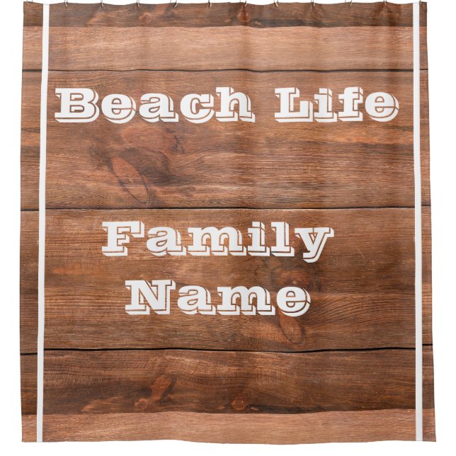 Wohngestaltung Los Angeles California Duschvorhang (Vorderseite)