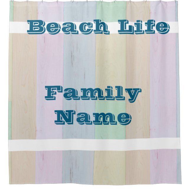 Wohngestaltung Los Angeles California Duschvorhang (Vorderseite)