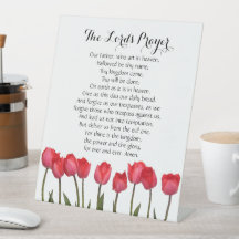 Wohngestaltung mit dem Gebet des Herrn